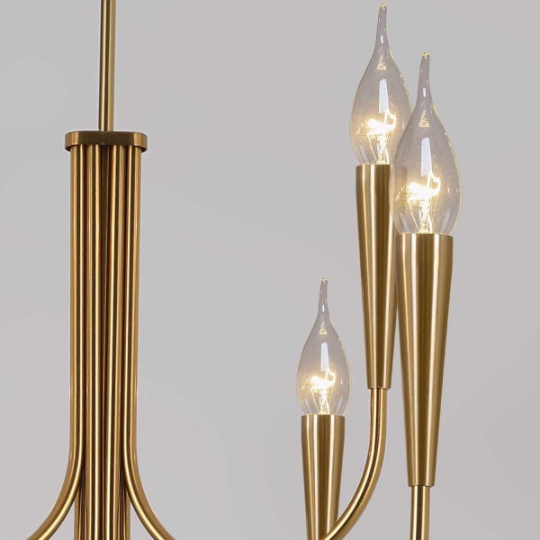 Потолочный светильник ILLUMICO IL0441-9P-79 BRASS VASE Потолочный светильник ILLUMICO IL0441-9P-79 BRASS VASE