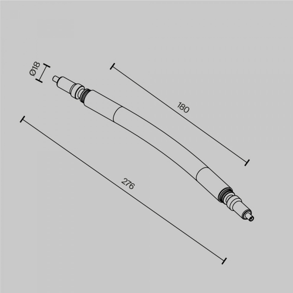 Гибкий коннектор Maytoni Technical Accessories for system Axity CA005FC-B Гибкий коннектор Maytoni Technical Accessories for system Axity CA005FC-B