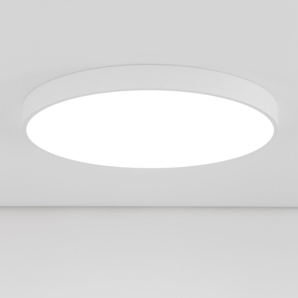 Потолочный светодиодный светильник с пультом ДУ Citilux Купер RGB Белый CL724105G0 Потолочный светодиодный светильник с пультом ДУ Citilux Купер RGB Белый CL724105G0