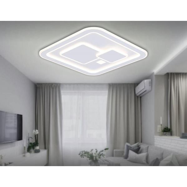 Потолочный светодиодный светильник Ambrella light Acrylica Disk FA7712 Потолочный светодиодный светильник Ambrella light Acrylica Disk FA7712