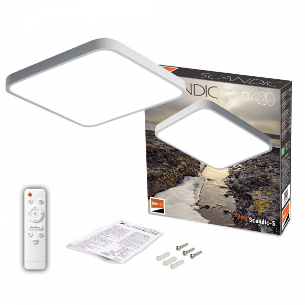Потолочный светодиодный светильник Jazzway PPB Sсandic-S 5037199 Потолочный светодиодный светильник Jazzway PPB Sсandic-S 5037199