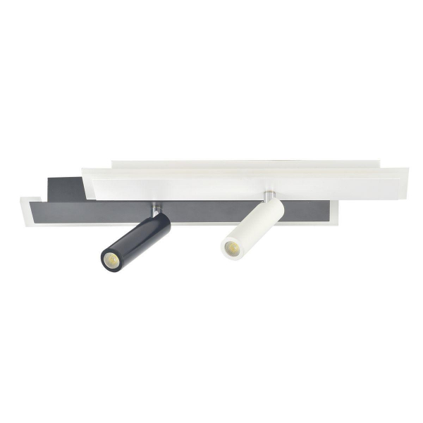 Потолочный светодиодный светильник Escada 20047SMA/01LED WH/BK Потолочный светодиодный светильник Escada 20047SMA/01LED WH/BK