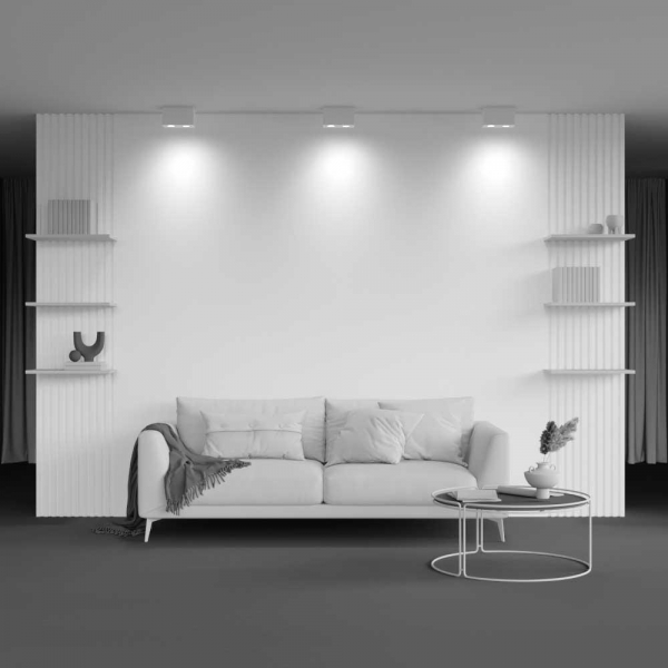 Потолочный светильник Maytoni Technical Atom C017CL-02W Потолочный светильник Maytoni Technical Atom C017CL-02W