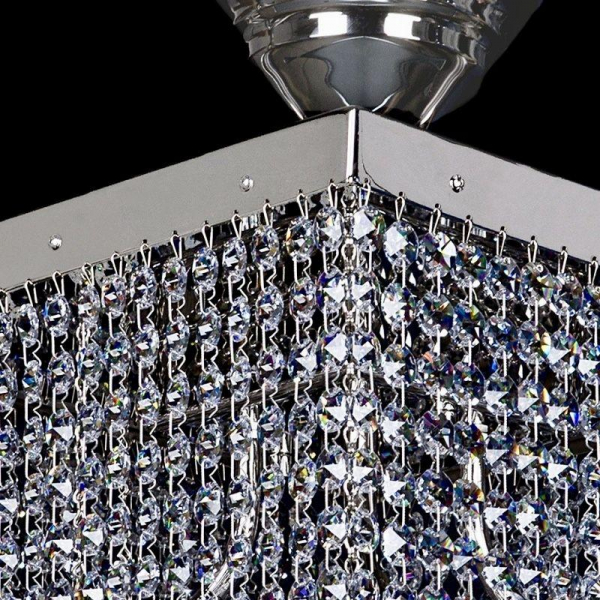Потолочный светильник Artglass Leandra 300X300 Nickel CE Потолочный светильник Artglass Leandra 300X300 Nickel CE