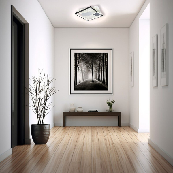 Потолочный светодиодный светильник Escada Concept 10226/3Led Square
