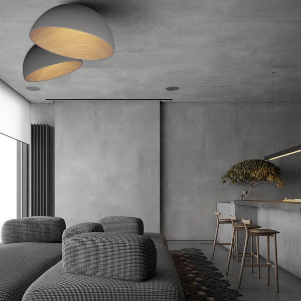 Потолочный светодиодный светильник Loft IT Egg 10197/500 Grey Потолочный светодиодный светильник Loft IT Egg 10197/500 Grey