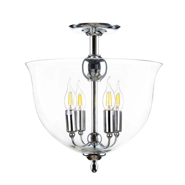 Потолочный светильник Crystal Lux Atlas PL4 Chrome