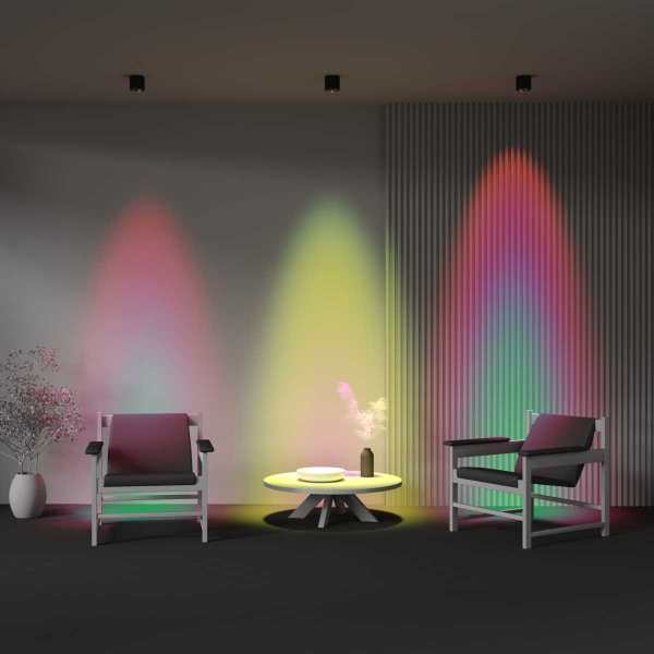 Потолочный светильник Maytoni Technical Ceiling Lens C217CL-15W3K-B