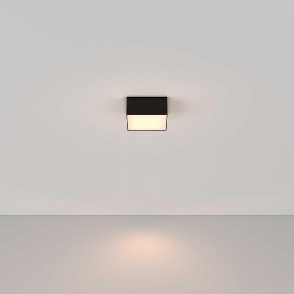 Потолочный светодиодный светильник Maytoni Technical Zon C032CL-12W3K-SQ-B Потолочный светодиодный светильник Maytoni Technical Zon C032CL-12W3K-SQ-B