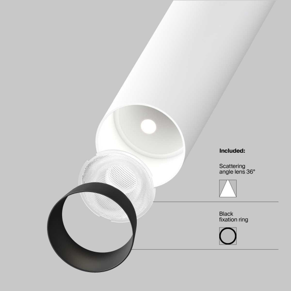 Потолочный светильник Maytoni Focus T C141CL-L125-6W3K-W Потолочный светильник Maytoni Focus T C141CL-L125-6W3K-W