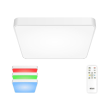 Потолочный светодиодный светильник с пультом ДУ Citilux Купер RGB Белый CL724K95G0