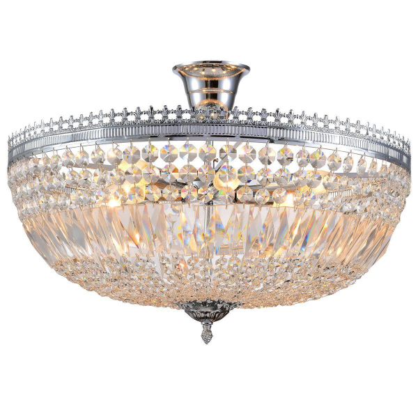 Потолочный светильник Natali Kovaltseva Rococo 81406/8C Chrome Потолочный светильник Natali Kovaltseva Rococo 81406/8C Chrome