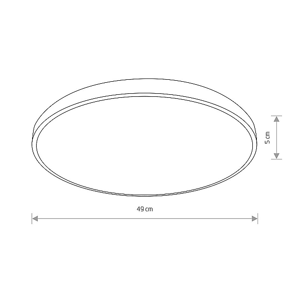 Потолочный cветильник Nowodvorski Agnes Round Led Pro White 10979