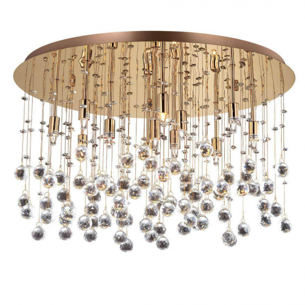 Потолочный светильник Ideal Lux Moonlight PL12 Oro 082783 Потолочный светильник Ideal Lux Moonlight PL12 Oro 082783