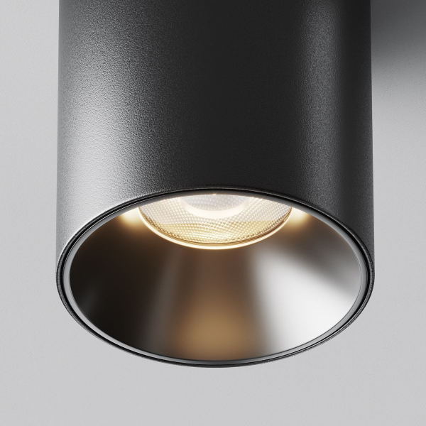Потолочный светодиодный светильник Maytoni Technical Alfa Led C064CL-12W3K-RD-B Потолочный светодиодный светильник Maytoni Technical Alfa Led C064CL-12W3K-RD-B