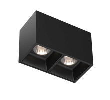 Потолочный светодиодный светильник Maytoni Technical Alfa Led C065CL-02-L12W4K-B
