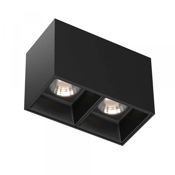 Потолочный светодиодный светильник Maytoni Technical Alfa Led C065CL-02-L12W4K-B Потолочный светодиодный светильник Maytoni Technical Alfa Led C065CL-02-L12W4K-B