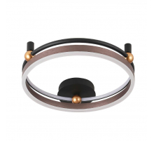 Потолочный светодиодный светильник Crystal Lux Fernando PL48W Led Coffee/Black