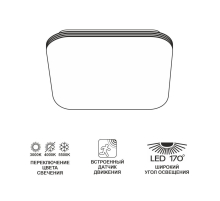 Потолочный светодиодный светильник Citilux Симпла CL714K24SV