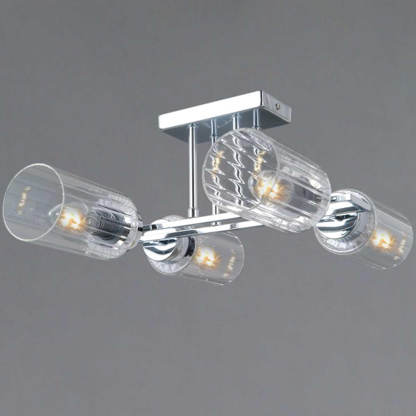 Светильник потолочный Illumico IL0780-4CSQ-25 CR NAPLES Светильник потолочный Illumico IL0780-4CSQ-25 CR NAPLES