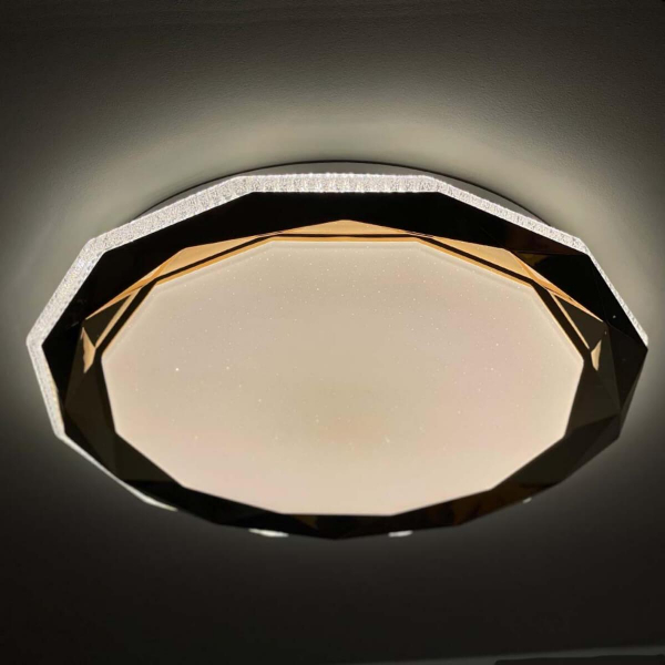 Потолочный светодиодный светильник Profit Light 2128/450 WH+GD RGB Потолочный светодиодный светильник Profit Light 2128/450 WH+GD RGB