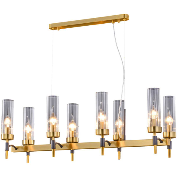 Потолочный светильник ILLUMICO IL5177-8LLS-29 BRASS TUBO Потолочный светильник ILLUMICO IL5177-8LLS-29 BRASS TUBO