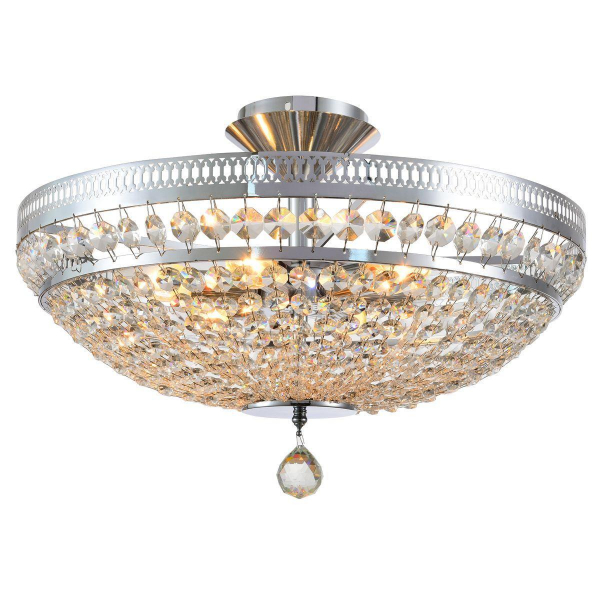 Потолочный светильник Natali Kovaltseva Barocco 81405/6C Chrome Потолочный светильник Natali Kovaltseva Barocco 81405/6C Chrome