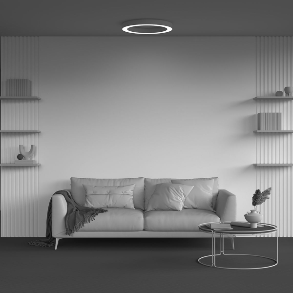 Потолочный светодиодный светильник Maytoni Technical Ceiling Lua C093CL-45W3K-W Потолочный светодиодный светильник Maytoni Technical Ceiling Lua C093CL-45W3K-W