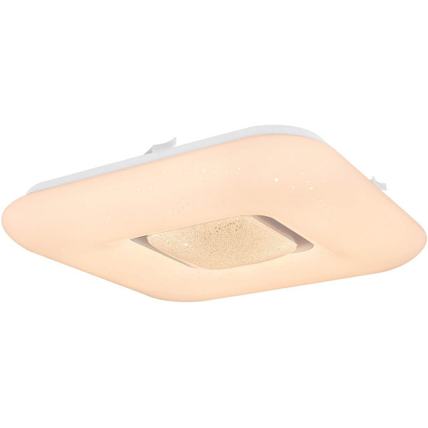 Потолочный светодиодный светильник Globo Trystan 48409-18RGB Потолочный светодиодный светильник Globo Trystan 48409-18RGB