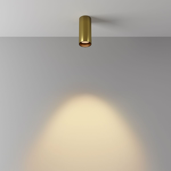 Потолочный светодиодный светильник Maytoni Technical Focus Led C056CL-L12W2.7K-W-BS Потолочный светодиодный светильник Maytoni Technical Focus Led C056CL-L12W2.7K-W-BS
