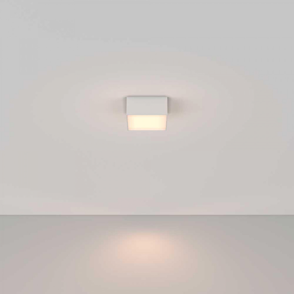 Потолочный светодиодный светильник Maytoni Technical Zon C032CL-12W3K-SQ-W Потолочный светодиодный светильник Maytoni Technical Zon C032CL-12W3K-SQ-W