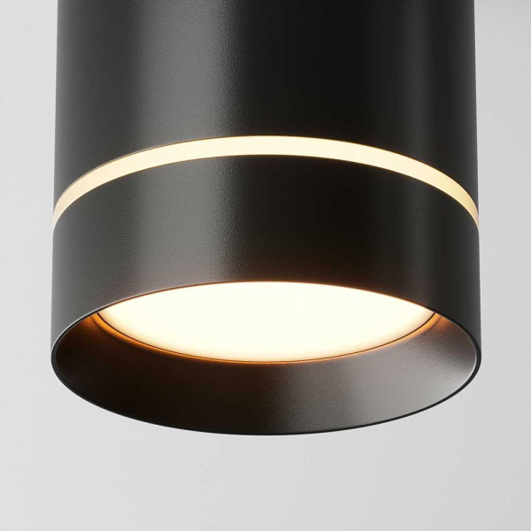Потолочный светодиодный светильник Maytoni Technical Orlo C085CL-9W3K-B Потолочный светодиодный светильник Maytoni Technical Orlo C085CL-9W3K-B