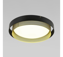 Потолочный светодиодный светильник Eurosvet Imperio 90287/1 черный/золото Smart