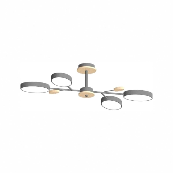 Потолочный cветильник LED4U L3219-830 GR Потолочный cветильник LED4U L3219-830 GR