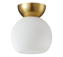 Потолочный светильник iLamp Mono C6079-1 GD+WH