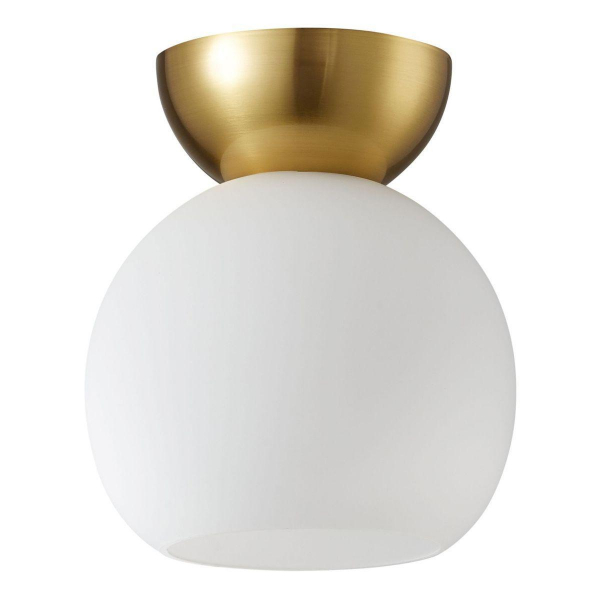 Потолочный светильник iLamp Mono C6079-1 GD+WH Потолочный светильник iLamp Mono C6079-1 GD+WH