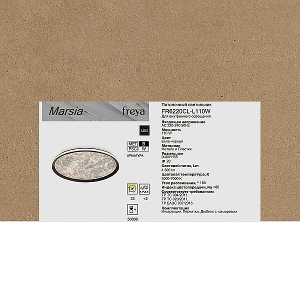 Потолочный светильник Freya Марсия / Marsia FR6220CL-L110W