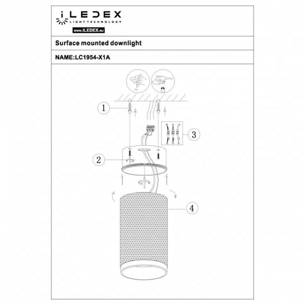 Потолочный светодиодный светильник iLedex Delta 1954-10W-3000K-36 BK+SL Потолочный светодиодный светильник iLedex Delta 1954-10W-3000K-36 BK+SL
