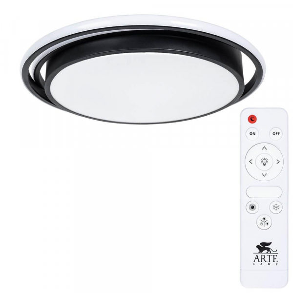 Потолочный светодиодный светильник Arte Lamp Sonny A2688PL-1BK Потолочный светодиодный светильник Arte Lamp Sonny A2688PL-1BK
