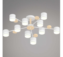 Люстра Reluce 68730-0.3-10 GX53 WH+WOOD