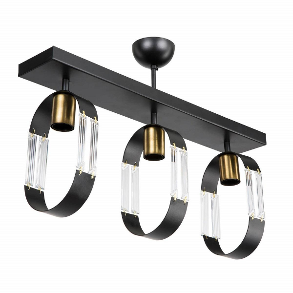 Потолочный светильник Toplight Matilda TL1643H-03BK Потолочный светильник Toplight Matilda TL1643H-03BK