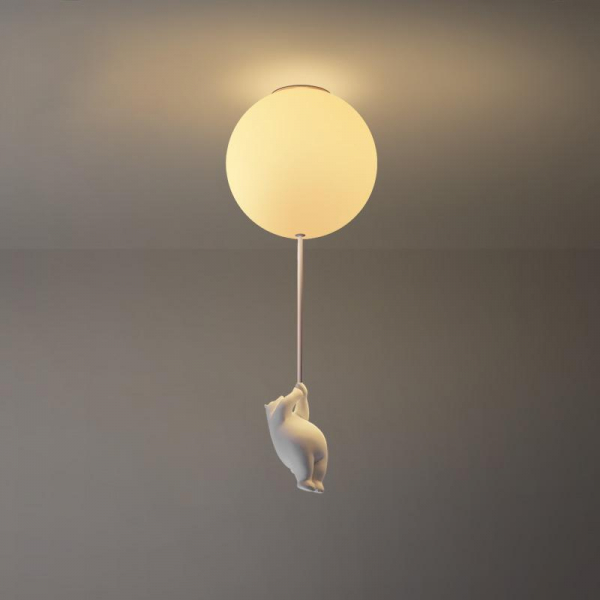 Потолочный светильник Loft-Concept Светильник Мишка на шаре 48.260-0 Потолочный светильник Loft-Concept Светильник Мишка на шаре 48.260-0