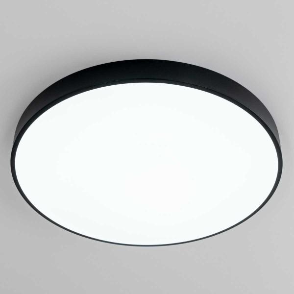 Потолочный светодиодный светильник с пультом ДУ Citilux Купер RGB Черный CL724105G1