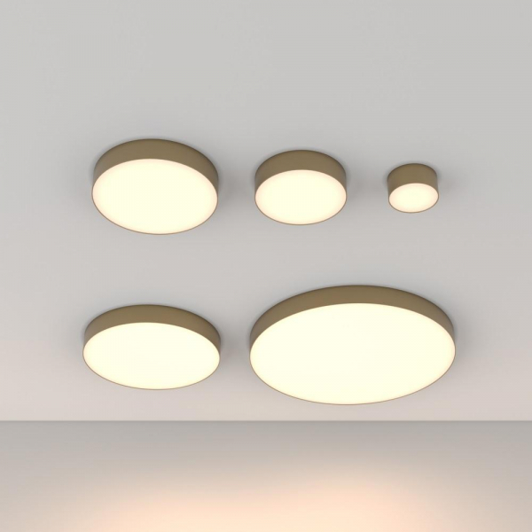 Потолочный светодиодный светильник Maytoni Technical Zon C032CL-24W3K-RD-MG Потолочный светодиодный светильник Maytoni Technical Zon C032CL-24W3K-RD-MG