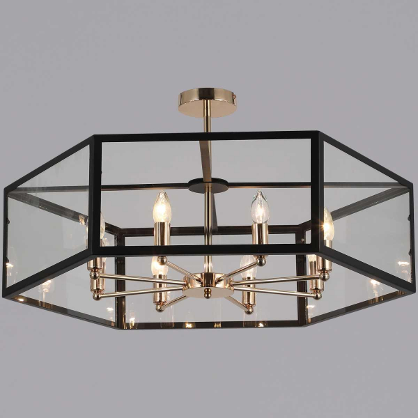 Потолочный светильник ILLUMICO IL4003-8P-59 FGD BK Потолочный светильник ILLUMICO IL4003-8P-59 FGD BK