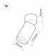 Потолочный светодиодный светильник Arlight SP-Polo-Surface-Flap-R85-15W Warm3000 027552
