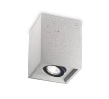 Потолочный светильник Ideal Lux Oak PL1 Square Cemento 150475