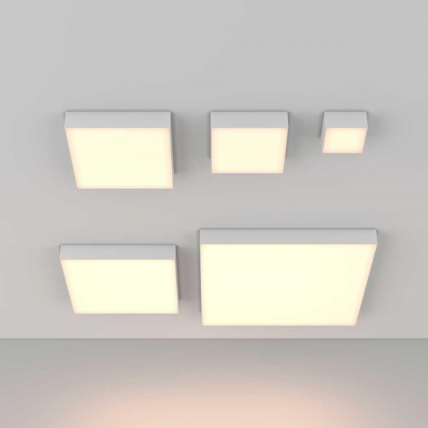 Потолочный светодиодный светильник Maytoni Technical Zon C032CL-12W3K-SQ-W Потолочный светодиодный светильник Maytoni Technical Zon C032CL-12W3K-SQ-W