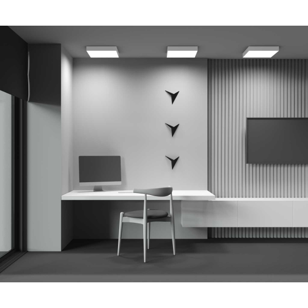 Потолочный светодиодный светильник Maytoni Zon C032CL-45W4K-SQ-W