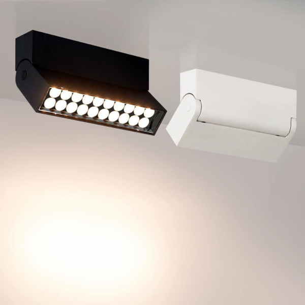 Потолочный светодиодный светильник Arlight SP-Loft-Surface-S170-10W Warm3000 025656 Потолочный светодиодный светильник Arlight SP-Loft-Surface-S170-10W Warm3000 025656